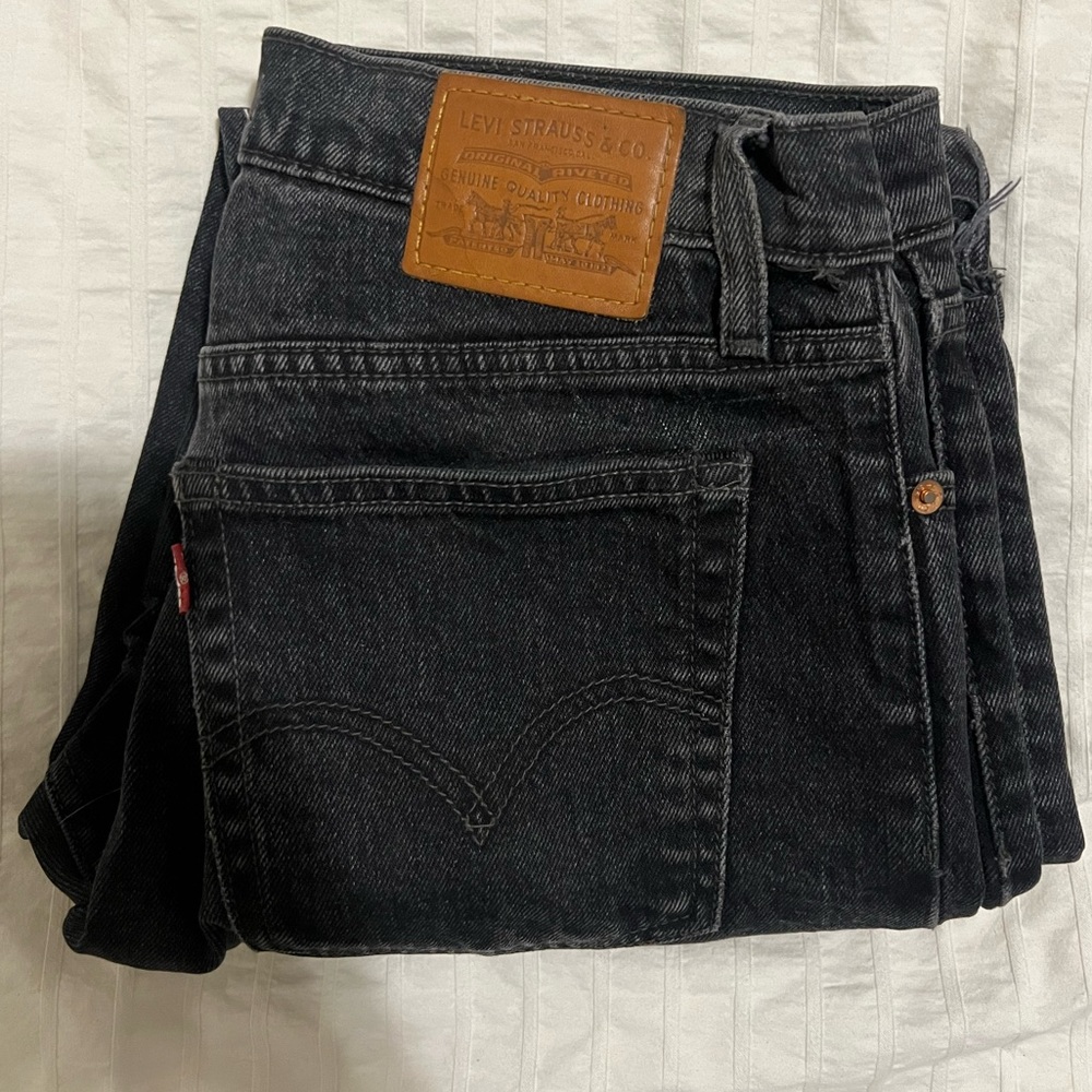 Levi’s wedgie cut black 28